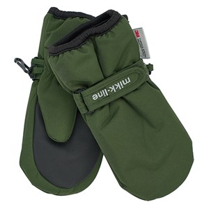 Mikk-Line -  Polyester Mittens, Kombu Green